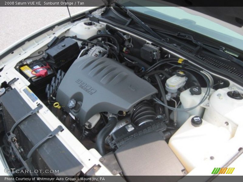 Sunburst Orange / Tan 2008 Saturn VUE XE