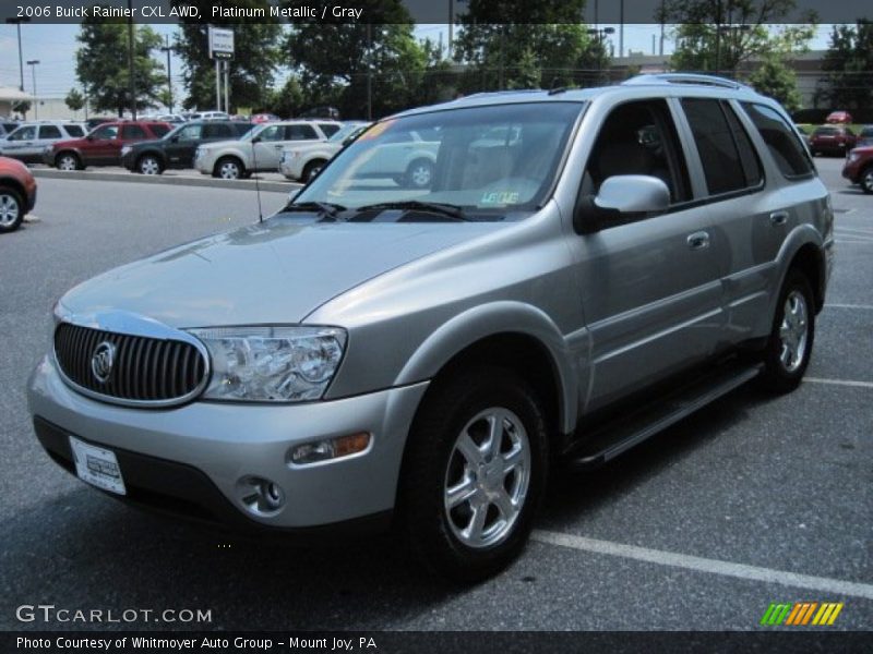 Platinum Metallic / Gray 2006 Buick Rainier CXL AWD