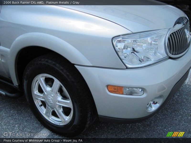 Platinum Metallic / Gray 2006 Buick Rainier CXL AWD