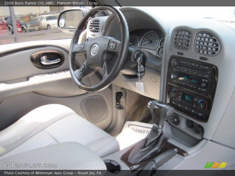 Platinum Metallic / Gray 2006 Buick Rainier CXL AWD