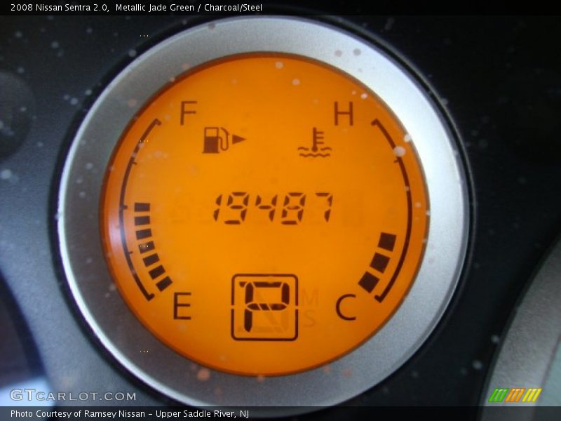 Metallic Jade Green / Charcoal/Steel 2008 Nissan Sentra 2.0