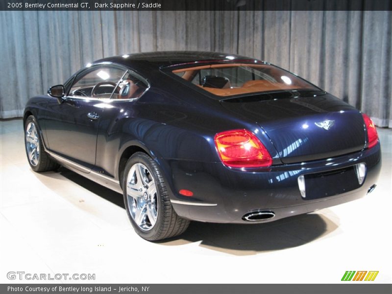 Dark Sapphire / Saddle 2005 Bentley Continental GT
