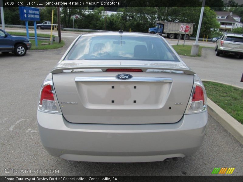 Smokestone Metallic / Medium Light Stone 2009 Ford Fusion SEL
