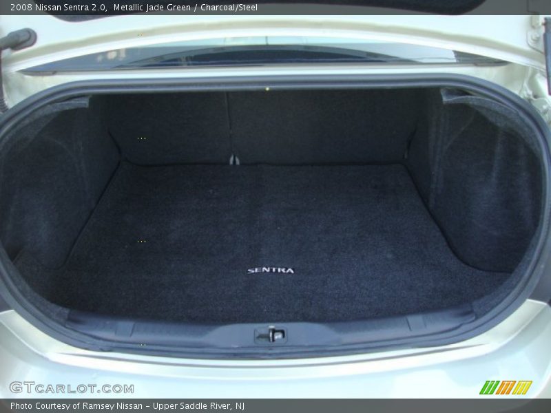 Metallic Jade Green / Charcoal/Steel 2008 Nissan Sentra 2.0