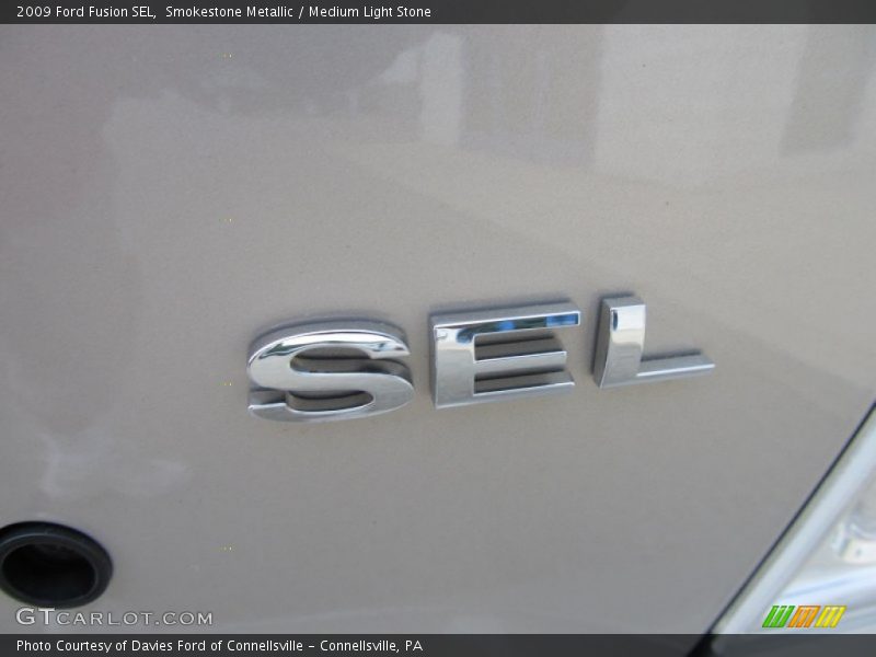 Smokestone Metallic / Medium Light Stone 2009 Ford Fusion SEL