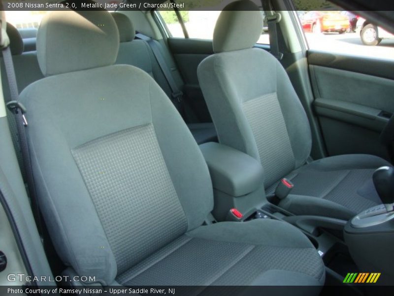 Metallic Jade Green / Charcoal/Steel 2008 Nissan Sentra 2.0