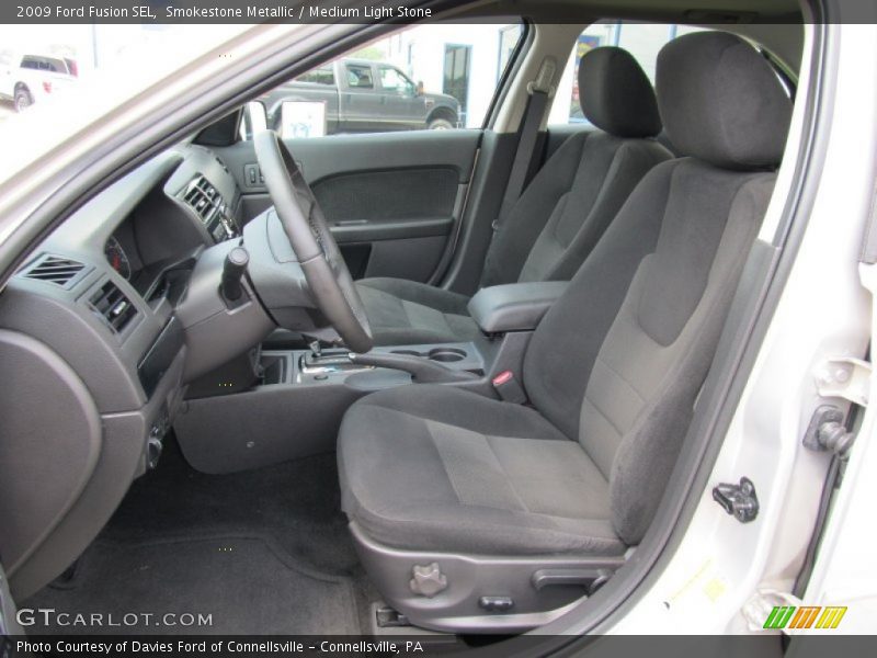 Smokestone Metallic / Medium Light Stone 2009 Ford Fusion SEL