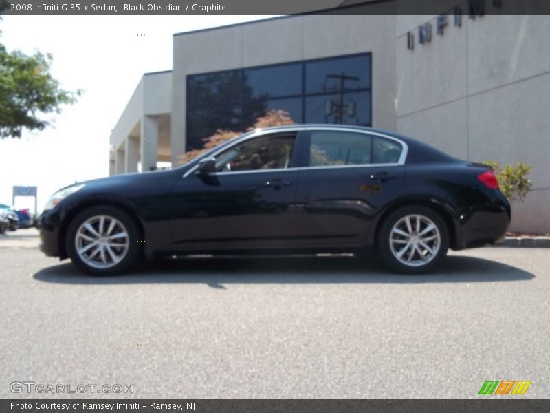 Black Obsidian / Graphite 2008 Infiniti G 35 x Sedan