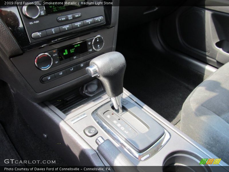 Smokestone Metallic / Medium Light Stone 2009 Ford Fusion SEL