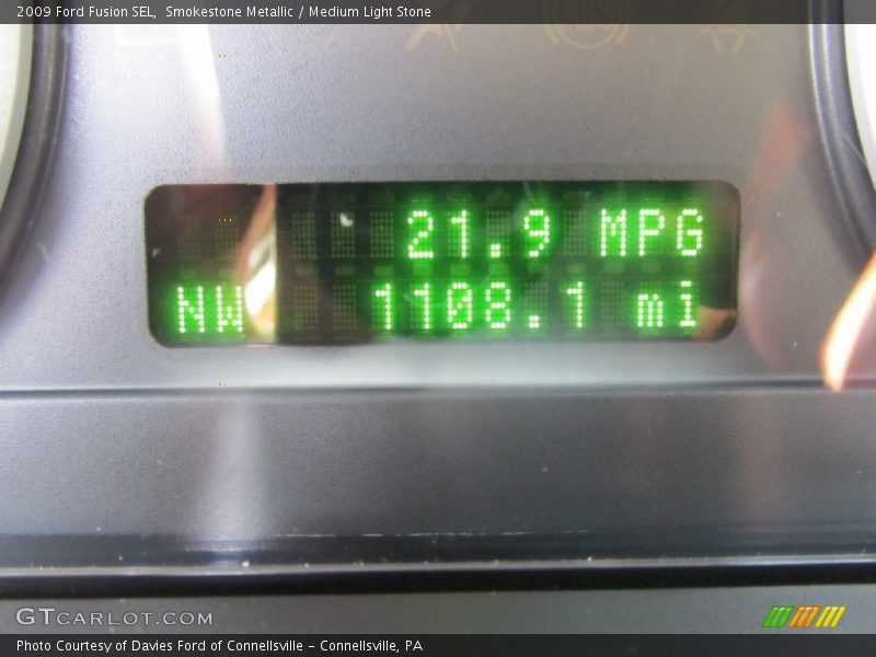 Smokestone Metallic / Medium Light Stone 2009 Ford Fusion SEL