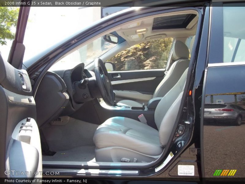 Black Obsidian / Graphite 2008 Infiniti G 35 x Sedan
