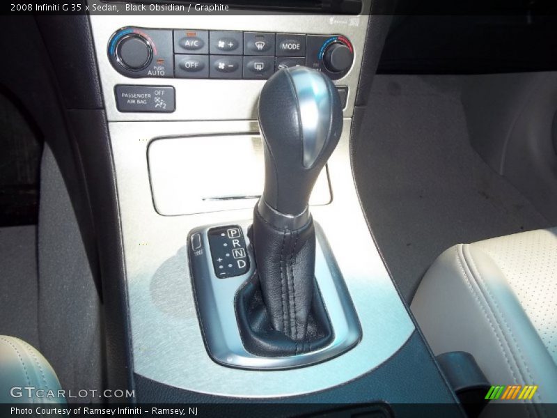 Black Obsidian / Graphite 2008 Infiniti G 35 x Sedan