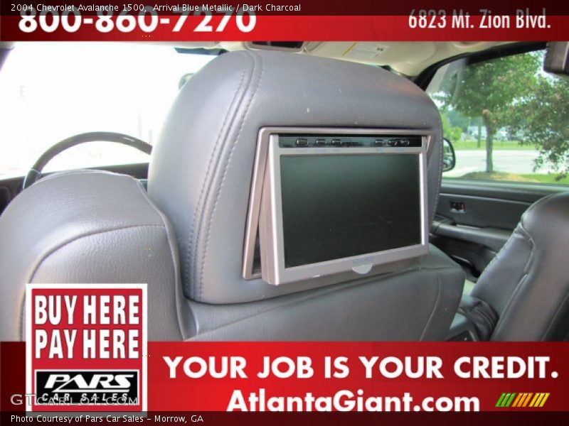 Arrival Blue Metallic / Dark Charcoal 2004 Chevrolet Avalanche 1500