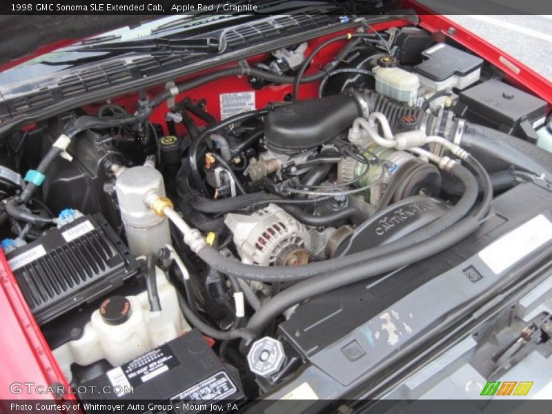  1998 Sonoma SLE Extended Cab Engine - 4.3 Liter OHV 12-Valve V6