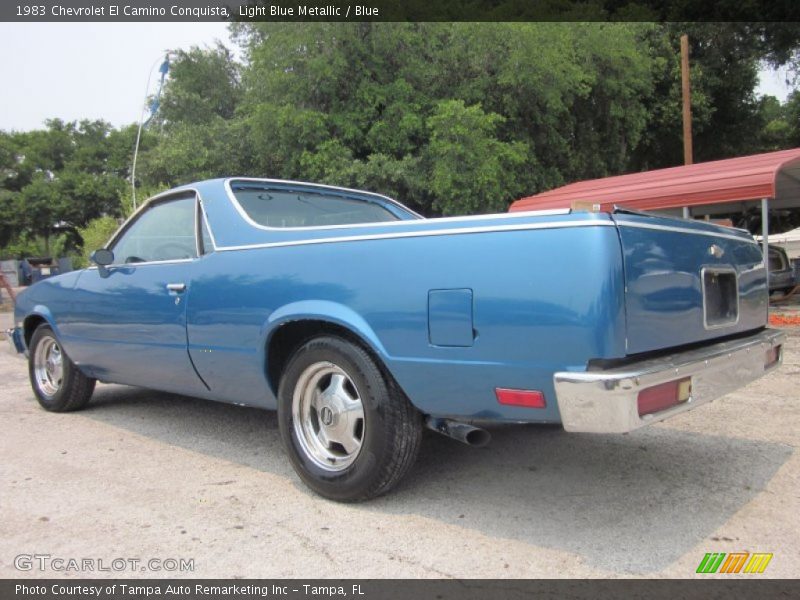  1983 El Camino Conquista Light Blue Metallic