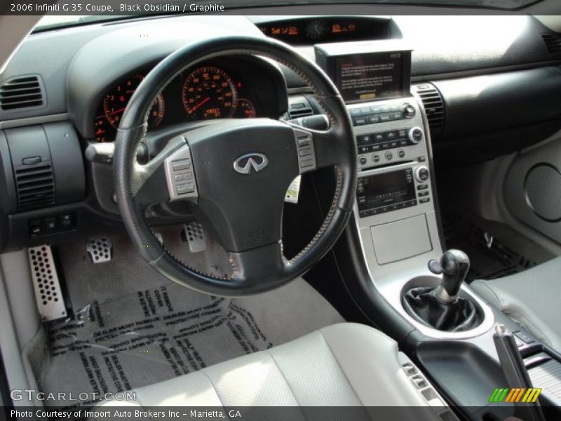Black Obsidian / Graphite 2006 Infiniti G 35 Coupe