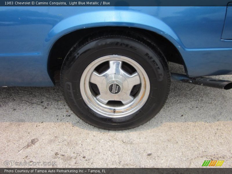 Custom Wheels of 1983 El Camino Conquista
