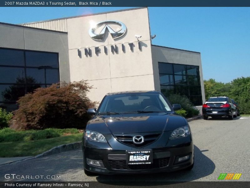 Black Mica / Black 2007 Mazda MAZDA3 s Touring Sedan