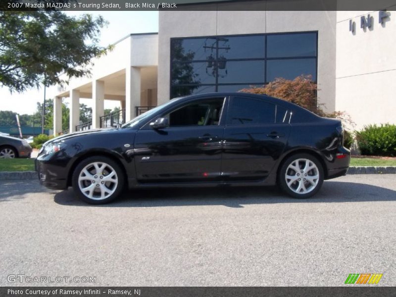 Black Mica / Black 2007 Mazda MAZDA3 s Touring Sedan