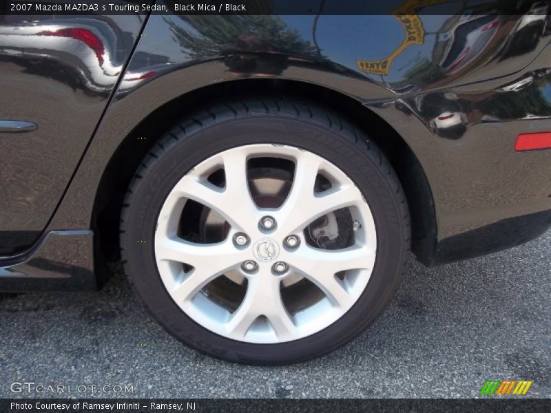 Black Mica / Black 2007 Mazda MAZDA3 s Touring Sedan