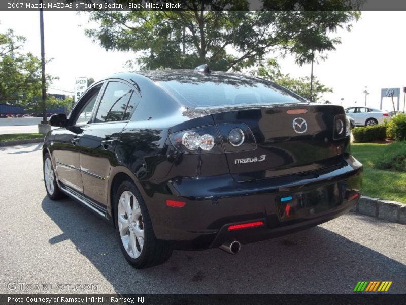 Black Mica / Black 2007 Mazda MAZDA3 s Touring Sedan