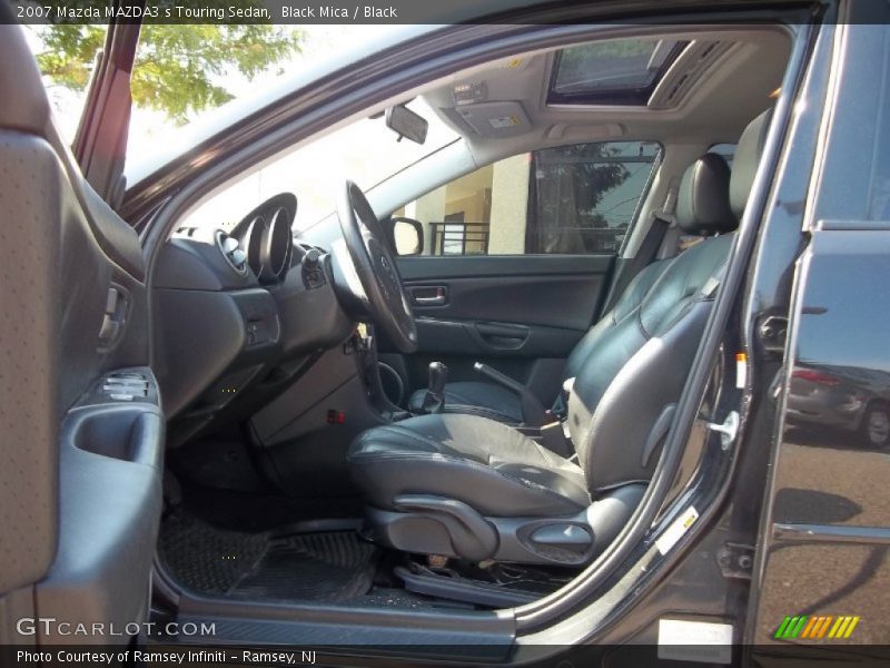 Black Mica / Black 2007 Mazda MAZDA3 s Touring Sedan
