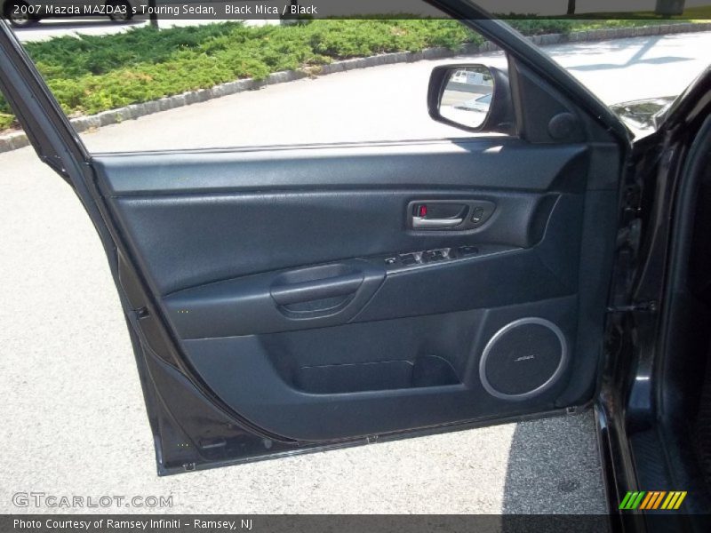 Black Mica / Black 2007 Mazda MAZDA3 s Touring Sedan
