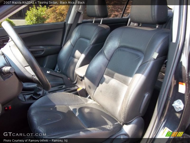 Black Mica / Black 2007 Mazda MAZDA3 s Touring Sedan