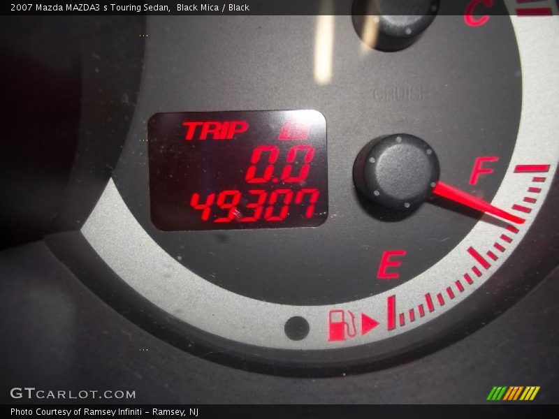 Black Mica / Black 2007 Mazda MAZDA3 s Touring Sedan