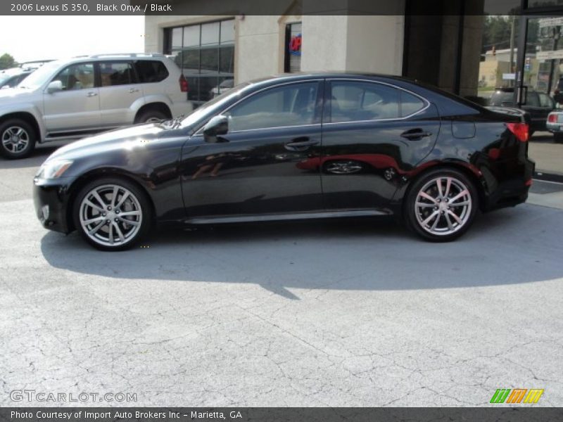 Black Onyx / Black 2006 Lexus IS 350