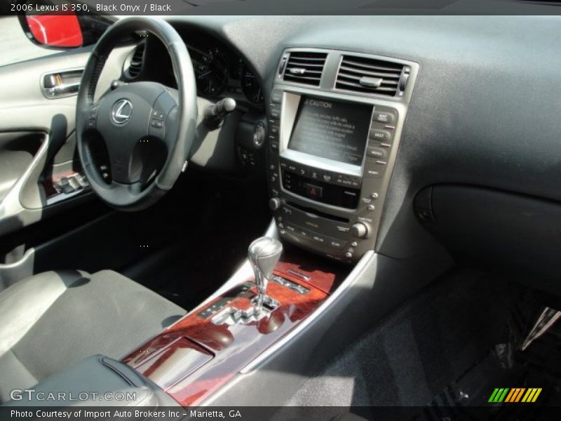 Black Onyx / Black 2006 Lexus IS 350