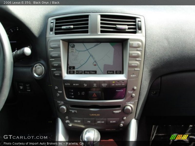 Black Onyx / Black 2006 Lexus IS 350