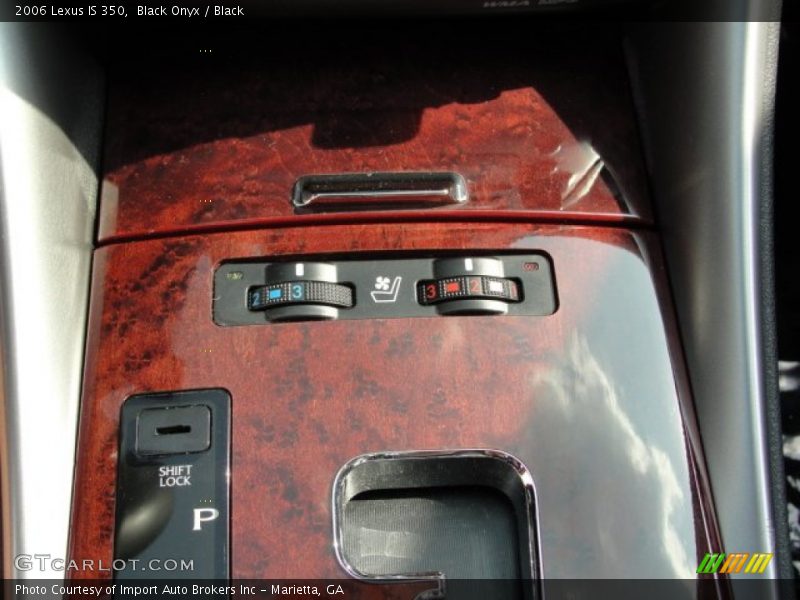 Black Onyx / Black 2006 Lexus IS 350