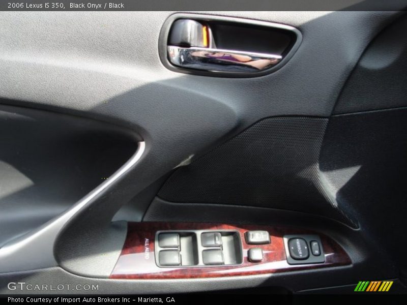 Black Onyx / Black 2006 Lexus IS 350
