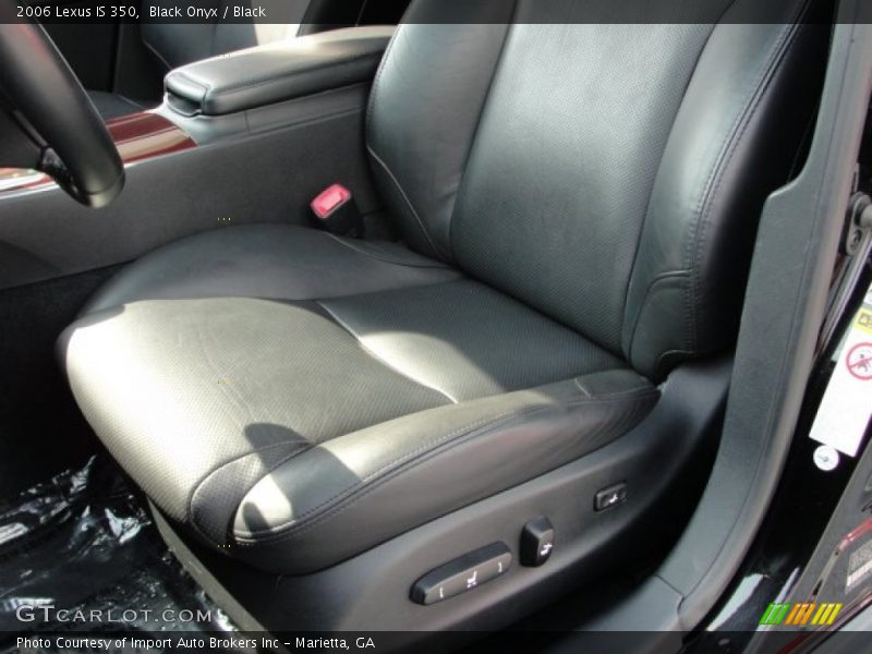 Black Onyx / Black 2006 Lexus IS 350