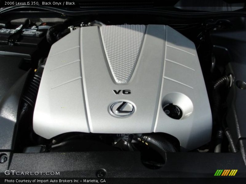 Black Onyx / Black 2006 Lexus IS 350