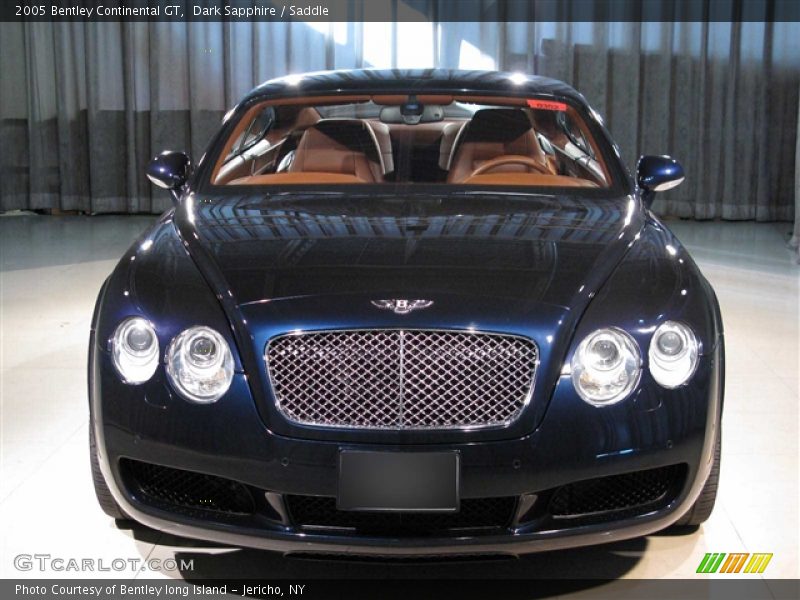 Dark Sapphire / Saddle 2005 Bentley Continental GT