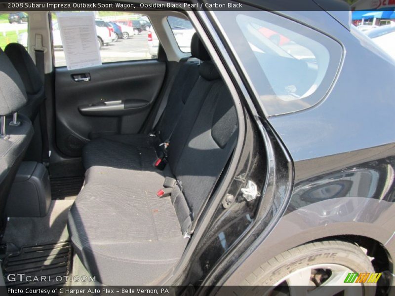 Obsidian Black Pearl / Carbon Black 2008 Subaru Impreza Outback Sport Wagon