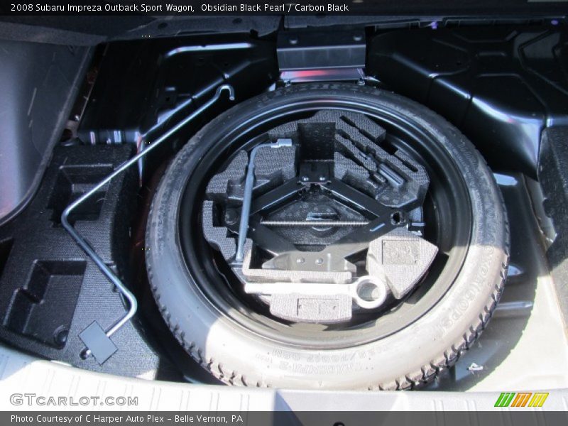Obsidian Black Pearl / Carbon Black 2008 Subaru Impreza Outback Sport Wagon
