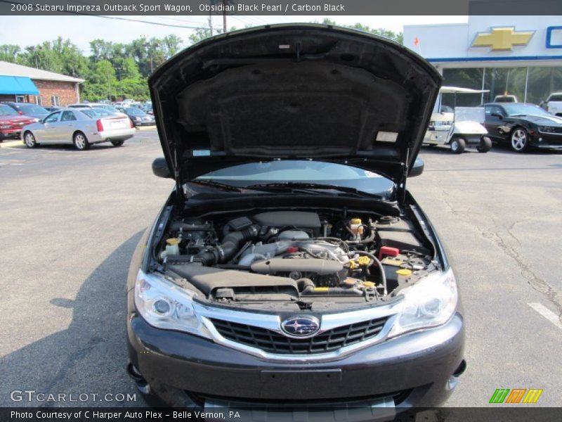 Obsidian Black Pearl / Carbon Black 2008 Subaru Impreza Outback Sport Wagon