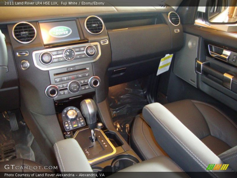 Fuji White / Ebony/Ebony 2011 Land Rover LR4 HSE LUX