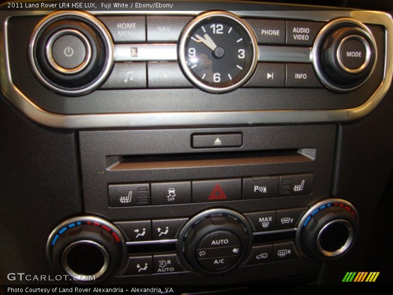 Fuji White / Ebony/Ebony 2011 Land Rover LR4 HSE LUX
