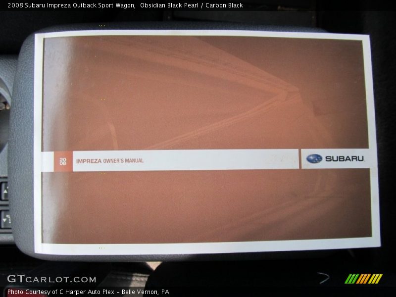 Obsidian Black Pearl / Carbon Black 2008 Subaru Impreza Outback Sport Wagon