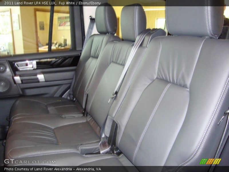 Fuji White / Ebony/Ebony 2011 Land Rover LR4 HSE LUX