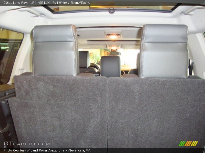 Fuji White / Ebony/Ebony 2011 Land Rover LR4 HSE LUX