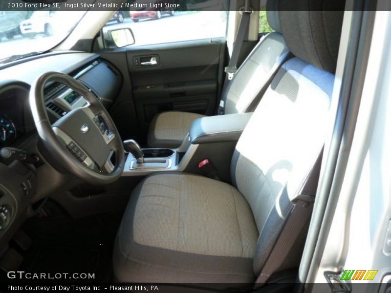 Ingot Silver Metallic / Medium Light Stone 2010 Ford Flex SE
