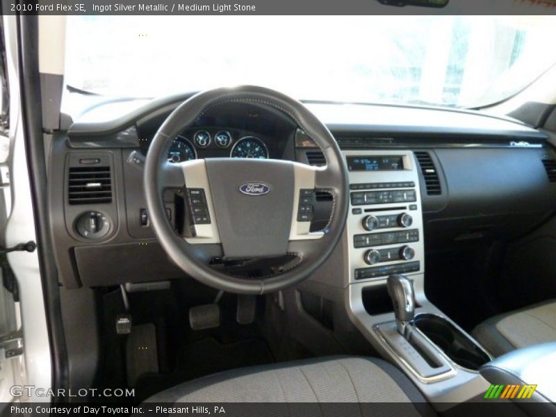 Ingot Silver Metallic / Medium Light Stone 2010 Ford Flex SE