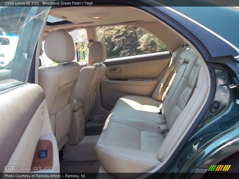 Woodland Green Pearl / Sage 1999 Lexus ES 300