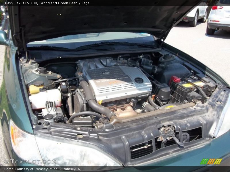 Woodland Green Pearl / Sage 1999 Lexus ES 300