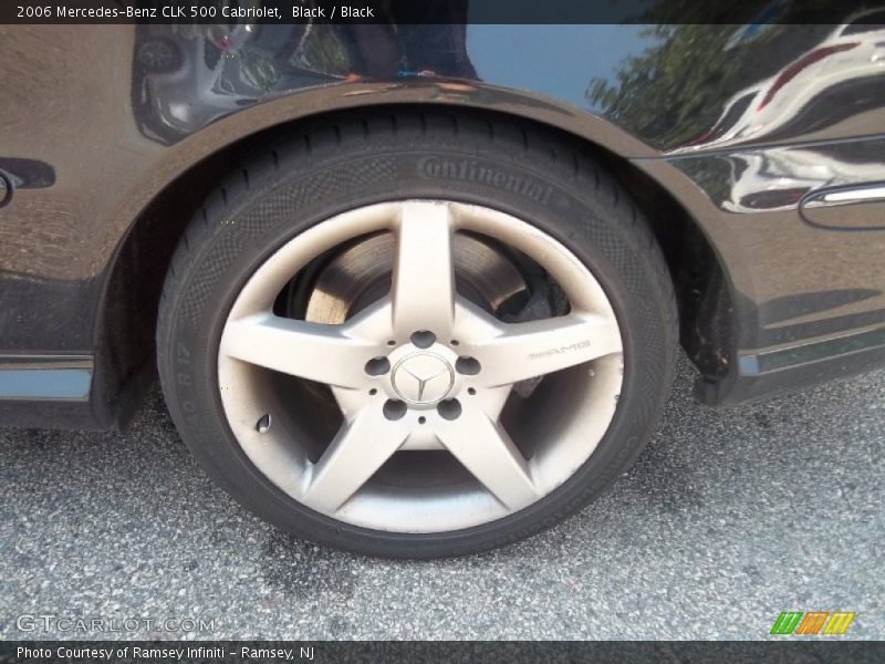 Black / Black 2006 Mercedes-Benz CLK 500 Cabriolet
